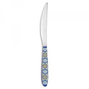 R2S.2271MAIB Rozsdamentes kés műanyag dekorborítású nyéllel, 22,5cm, Maiolica Blue