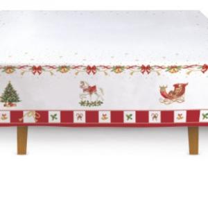 R2S.2632CTAL Asztalterítő 145x180cm, 100% pamut, Christmas Tale