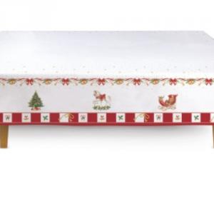 R2S.2633CTAL Asztalterítő 145x250cm, 100% pamut, Christmas Tale