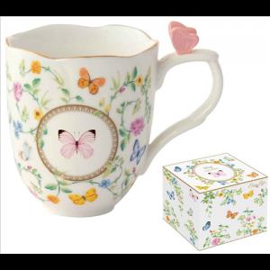R2S.3123DANB Porcelánbögre 350ml dobozban,Dancing Butterflies