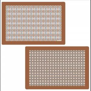 R2S.320GEOE Műanyag tányéralátét kétoldalas 45x30cm, Atmosphere, Geoethnic