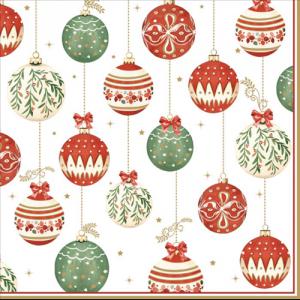 R2S.414CEVE Papírszalvéta 33x33cm, 20db-os, Christmas Eve