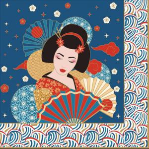 R2S.414TOKY Papírszalvéta 33x33cm, 20db-os, Tokyo