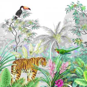 R2S.414TROP Papírszalvéta 33x33cm, 20db-os, Tropical Paradise