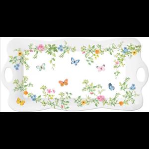 R2S.415DANB Műanyag tálca 42x20cm, hullámos, Dancing Butterflies