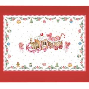 R2S.530SWEC Műanyag tálca 46x32cm, Sweet Christmas