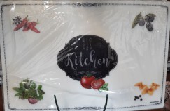 R2S.550KIBK Müanyag tányéralátét 45x30cm, Kitchen Basics, ART R0550KIBK