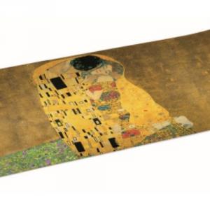 R2S.637KLI1 Üvegtál 36x17cm, dobozban, Klimt: The Kiss