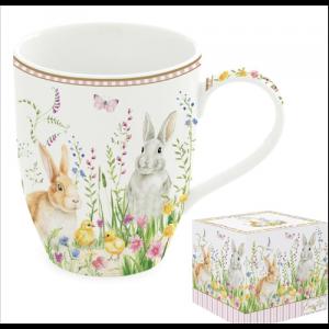 R2S.918EAST Porcelánbögre 350ml dobozban, Happy Easter