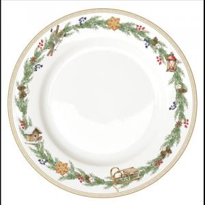 R2S.942WHIF Porcelán lapostányér 26,5cm, White Forest