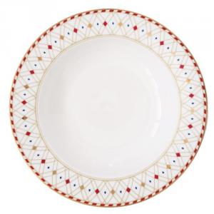 R2S.943CHWO Porcelán mélytányér 21,5cm, Christmas Wonderland