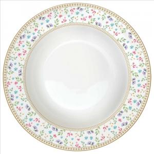 R2S.943SPBL Porcelán mélytányér 21,5cm, Spring Bloom