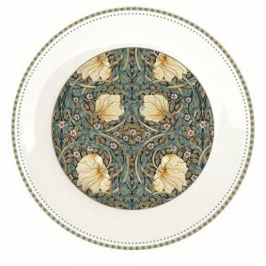 R2S.944WILB Porcelán desszerttányér 19cm, William Morris, Black