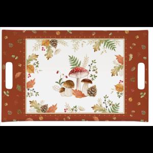 R2S.PA02AUBR Műanyag tálca 47x31cm, Autumn Breeze