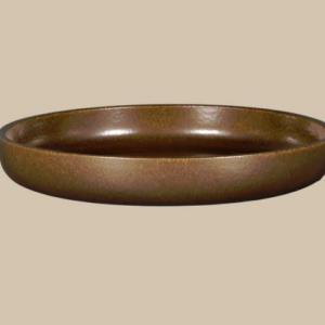 RAK EASE RUST kerámia kerek tányér mély 24x4,5cm 125,5cl
