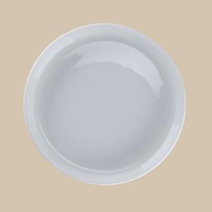 RAK EASE WHITE kerámia kerek tányér mély 28x4,5cm 173cl, EADC28
