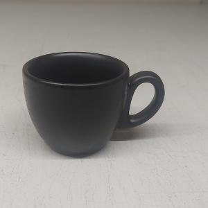RAK Karbon porcelán csésze, fekete, 8 cl, KR116CU08