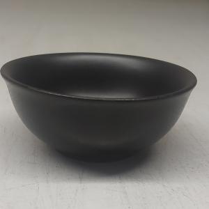 RAK Karbon porcelán kerek salátás tálka, fekete, 9cm, 11cl, KRNNBW09