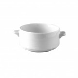 RAK Rondo porcelán leveses csésze két füllel, 30 cl, bordázott, BACS02D7