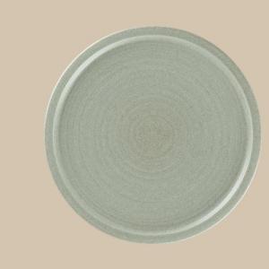 RAK SELVA Aqua green kerámia tányér lapos 20,4x2,1cm, EACP21SAQ
