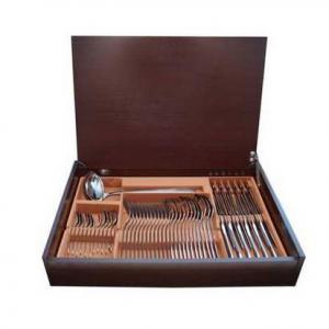 Salvinelli STYLE rm. evőeszköz készlet 49 részes 2,5 mm fa dobozos