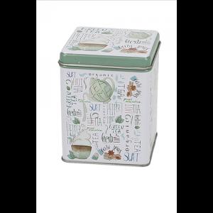 T.B.FRT882 Fémdoboz 75x75x95mm,100g, Fresh Tea