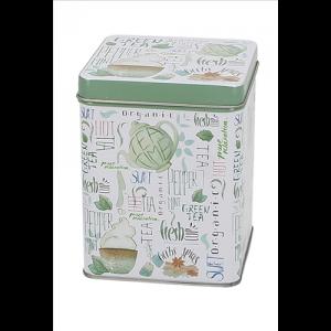 T.B.FRT883 Fémdoboz 88x88x113mm,200g Fresh Tea