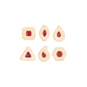 TESCOMA DELÍCIA Linzerkiszúrók, modern, 6 db, 630933