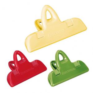 TESCOMA PRESTO zacskózáró klipsz 7 és 11 cm, 2 + 1 db, 420762