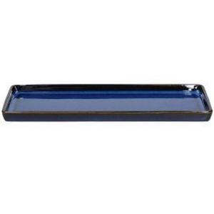 Tognana JAP BLUE kerámia szögletes tál 22x8x1cm SUSHI