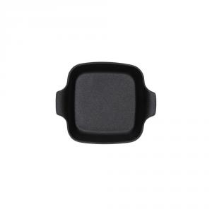 Tognana MIGNON BLACK kerámia szögl. tál 17,7x15x4,3cm 45cl