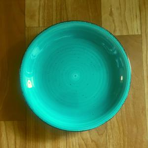 Tognana Riga Verde Louise kerámia zöld desszert tányér, 19cm, 1db
