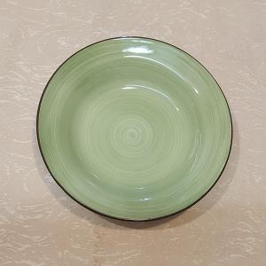 Tognana zöld mély tányér, kerámia, 21,5cm