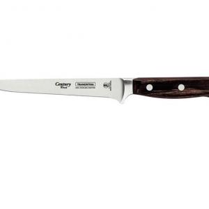 TRAMONTINA CENTURY WOOD CSONTOZÓ KÉS  BARNA FA NYÉLLEL, 15 CM, 21536/196