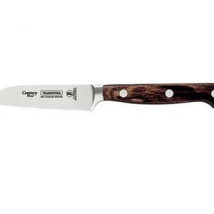 TRAMONTINA CENTURY WOOD ZÖLDSÉG- ÉS GYÜMÖLCSKÉS BARNA FA NYÉLLEL, 7,5 CM, 21530/193