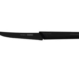 TRAMONTINA NYGMA STEAK- ÉS GYÜMÖLCSKÉS FEKETE TEXTURÁLT POLIPROPILÉN NYÉLLEL, 12cm, 23681/105