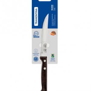 TRAMONTINA POLYWOOD STEAK- ÉS GYÜMÖLCSKÉS RM. ACÉL PENGÉVEL ÉS Barna FA NYÉLLEL,21122/195