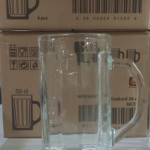 Uniglass Nicol sörös korsó 5dl, üveg, 1db