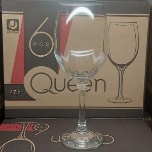 Uniglass talpas boros pohár, 47cl, 6db, Queen