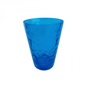 Uniglass TEXAS CREASED BLU FH üdítős pohár 38 cl 1db, kék üveg