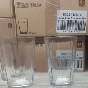 Uniglass Texas Line üdítős pohár 38cl, üveg, 1db