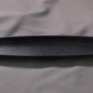 UNIVERSE BLACK porcelán szögletes tál 33x8x2,5cm