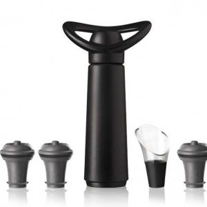 Vacu Vin Vákuumpumpa borzár concerto szett, fekete