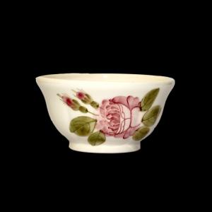 Vanilia Kerámia 44-12 Romantik rózsás tálka,kerámia,kézzel festett, V.K.44-12