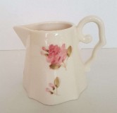 Vanilia Kerámia 50-02 Violin rózsás tejkiöntő,kerámia,kézzel festett, V.K.50-02