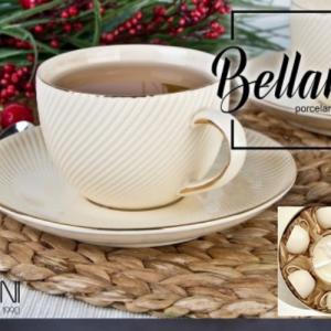 V.B.12517 Bellamo porceláncsésze+alj 230ml,6 személyes,dobozban