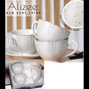 V.B.20581 Alizee porceláncsésze+alj, 260ml, 2 személyes, dobozban