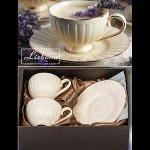 V.B.21724 Lizbona porceláncsésze+alj, 230ml, 2 személyes, dobozban