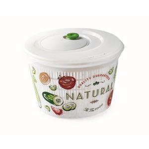 VINTAGE PP saláta centrifuga 25x25x15,5cm,  4l