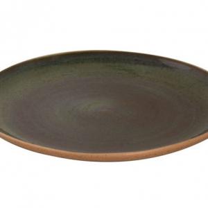 WISTERIA GREEN STONEWARE tányér lapos 28,5 cm
